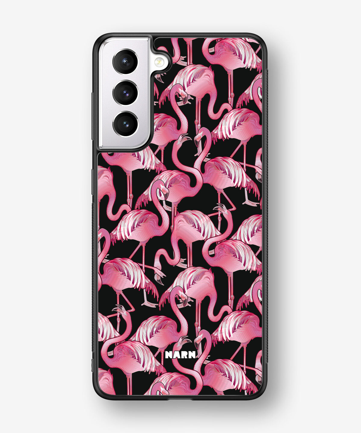 Samsung Galaxy S21 FE Hard Case – Flamingos - View 1