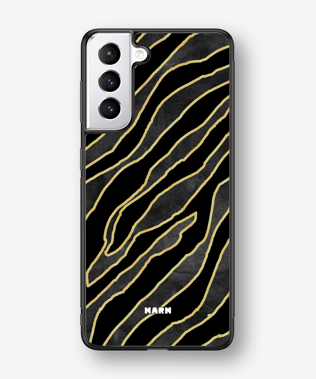 Samsung Galaxy S21 FE Hard Case – Golden Zebra - View 1
