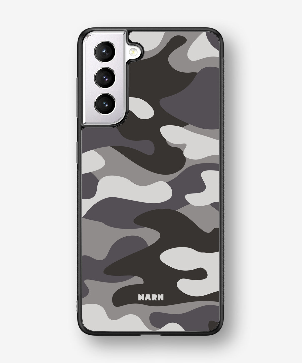 Samsung Galaxy S21 FE Hard Case – Grey Camo - View 1