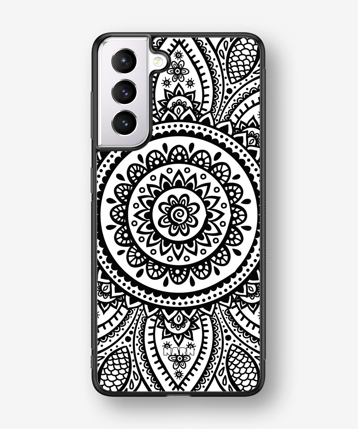 Samsung Galaxy S21 FE Hard Case – Henna Mandala - View 1