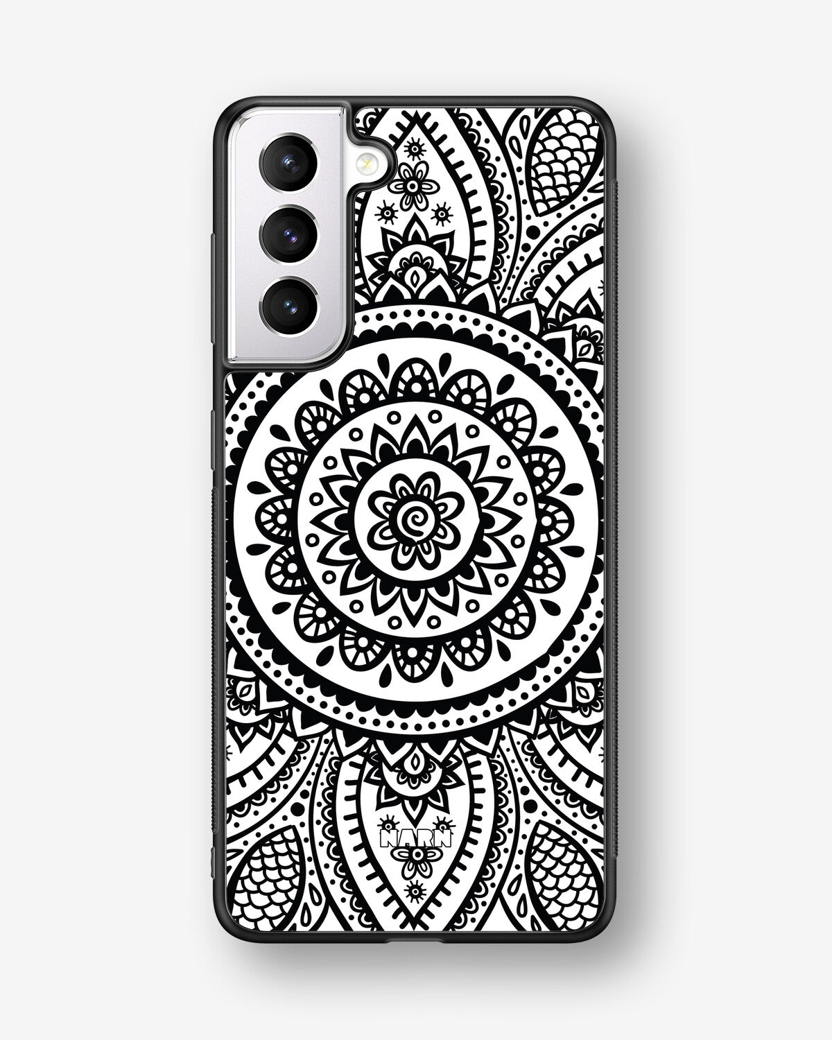Samsung Galaxy S21 FE Hard Case – Henna Mandala - View 1