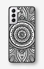 Samsung Galaxy S21 FE Hard Case – Henna Mandala - View 1