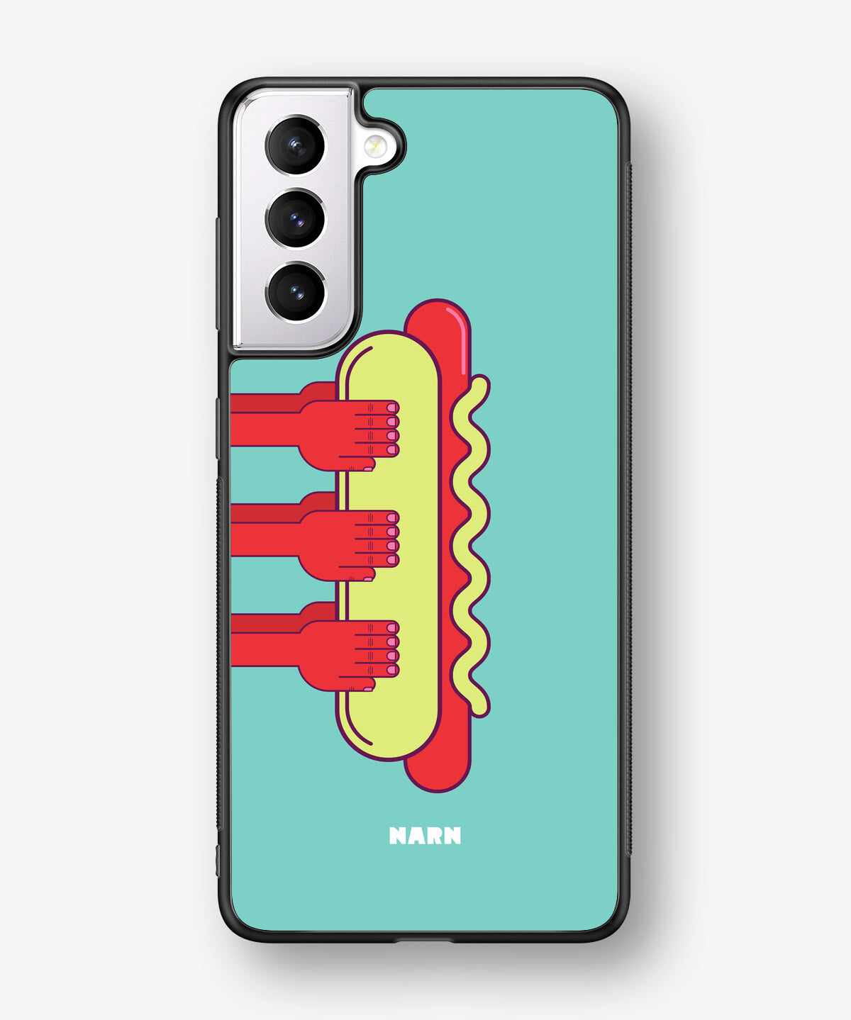 Samsung Galaxy S21 FE Hard Case – Hot Dog - View 1