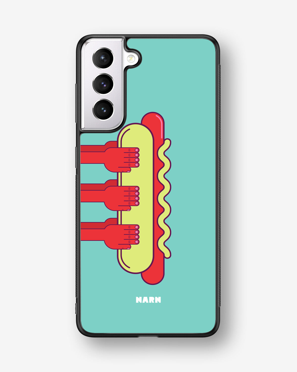 Samsung Galaxy S21 FE Hard Case – Hot Dog - View 1
