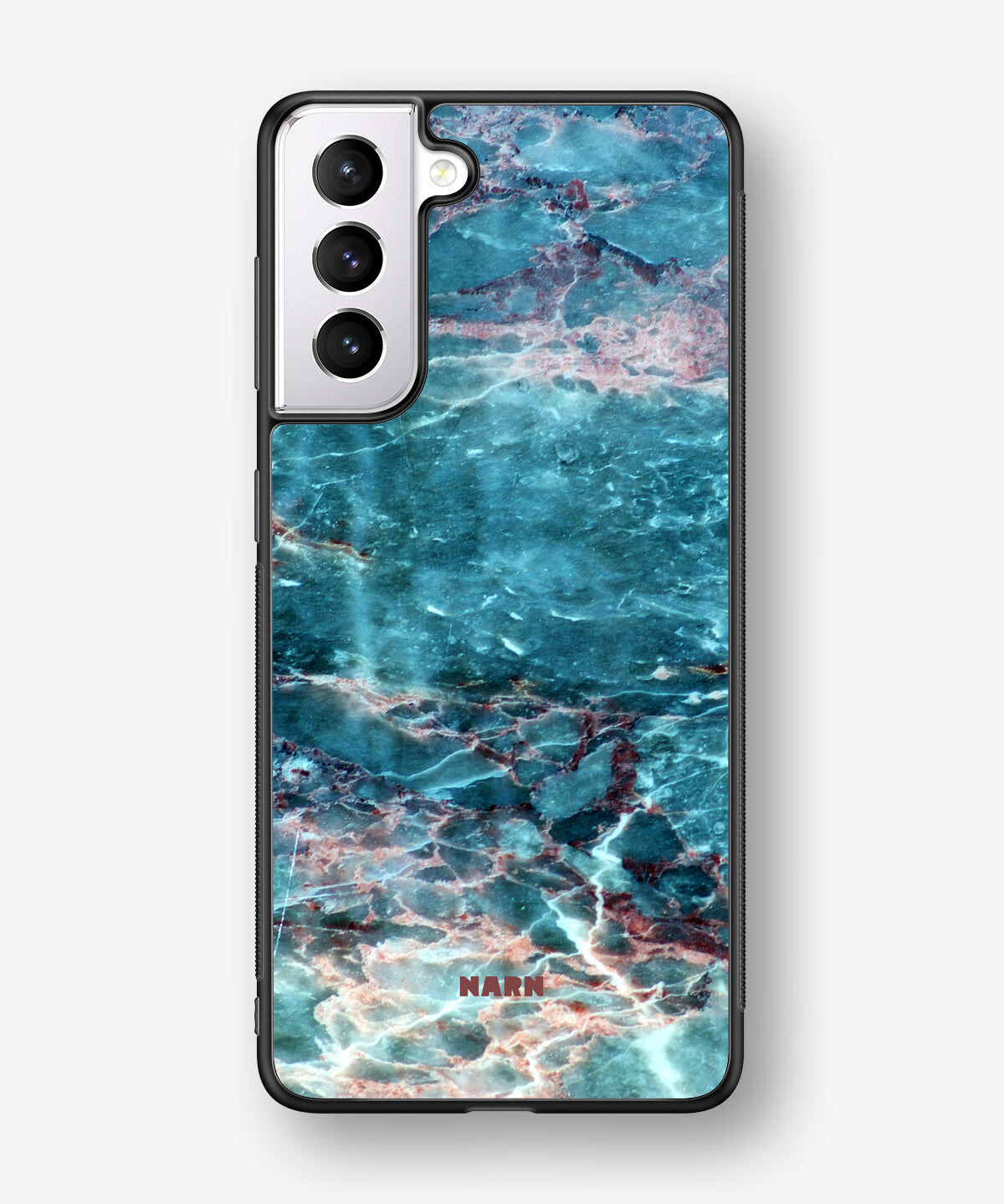 Samsung Galaxy S21 FE Hard Case – Icy Marble - View 1