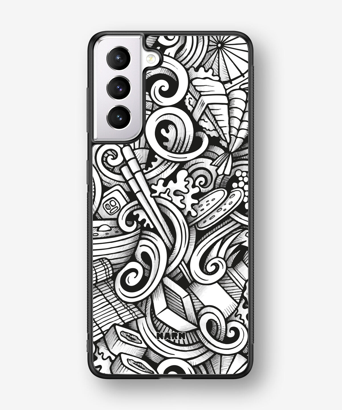 Samsung Galaxy S21 FE Hard Case – Japanese Pattern - View 1