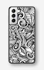 Samsung Galaxy S21 FE Hard Case – Japanese Pattern - View 1