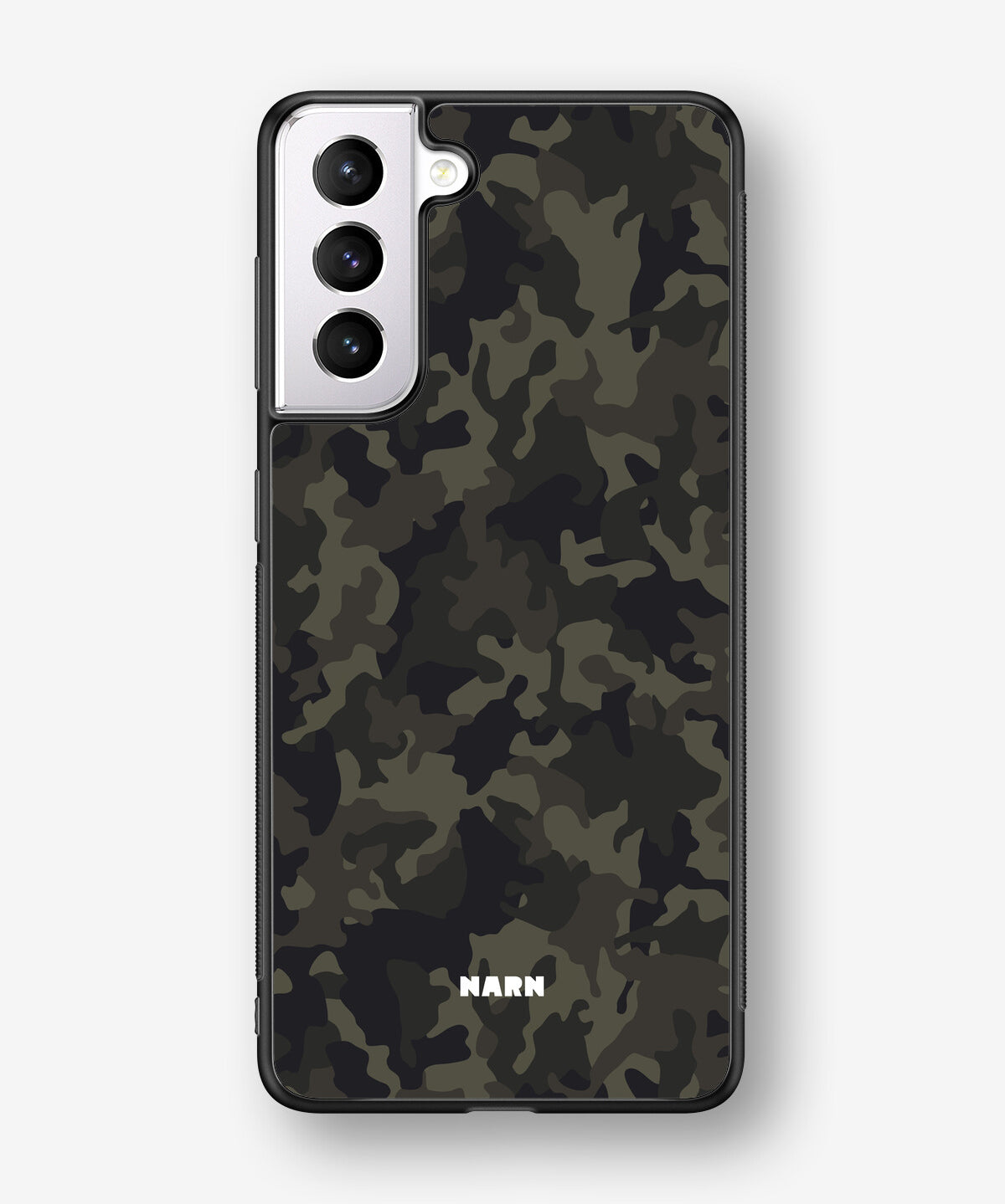 Samsung Galaxy S21 FE Hard Case – Jungle Green Camo - View 1