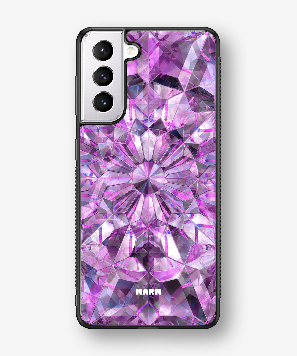 Samsung Galaxy S21 FE Hard Case – Lavender Crystals - View 1