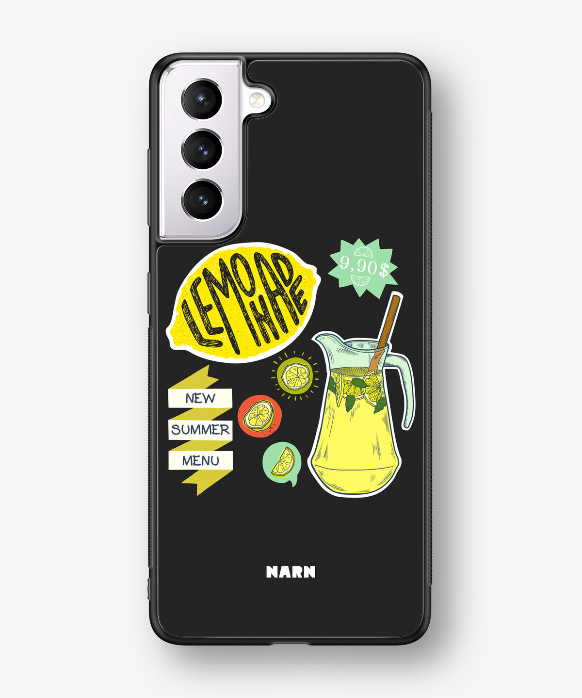 Samsung Galaxy S21 FE Hard Case – Lemon Summer - View 1