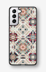 Samsung Galaxy S21 FE Hard Case – Luxury Tile - View 1