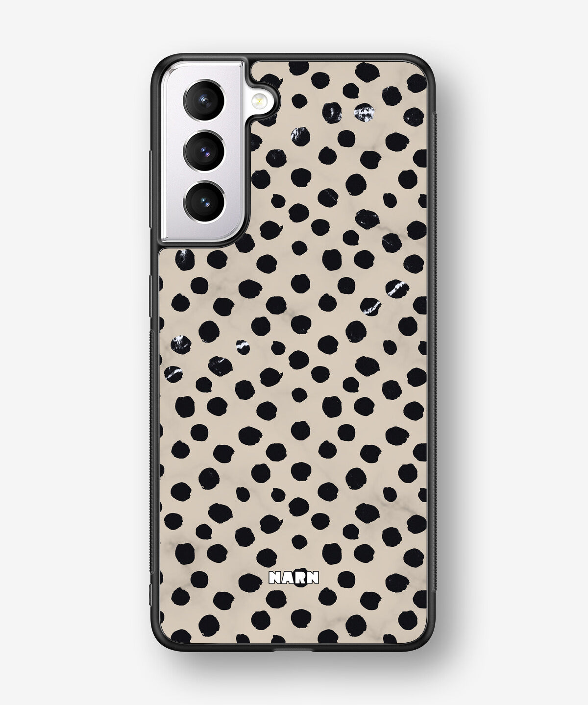 Samsung Galaxy S21 FE Hard Case – Marble Dots - View 1
