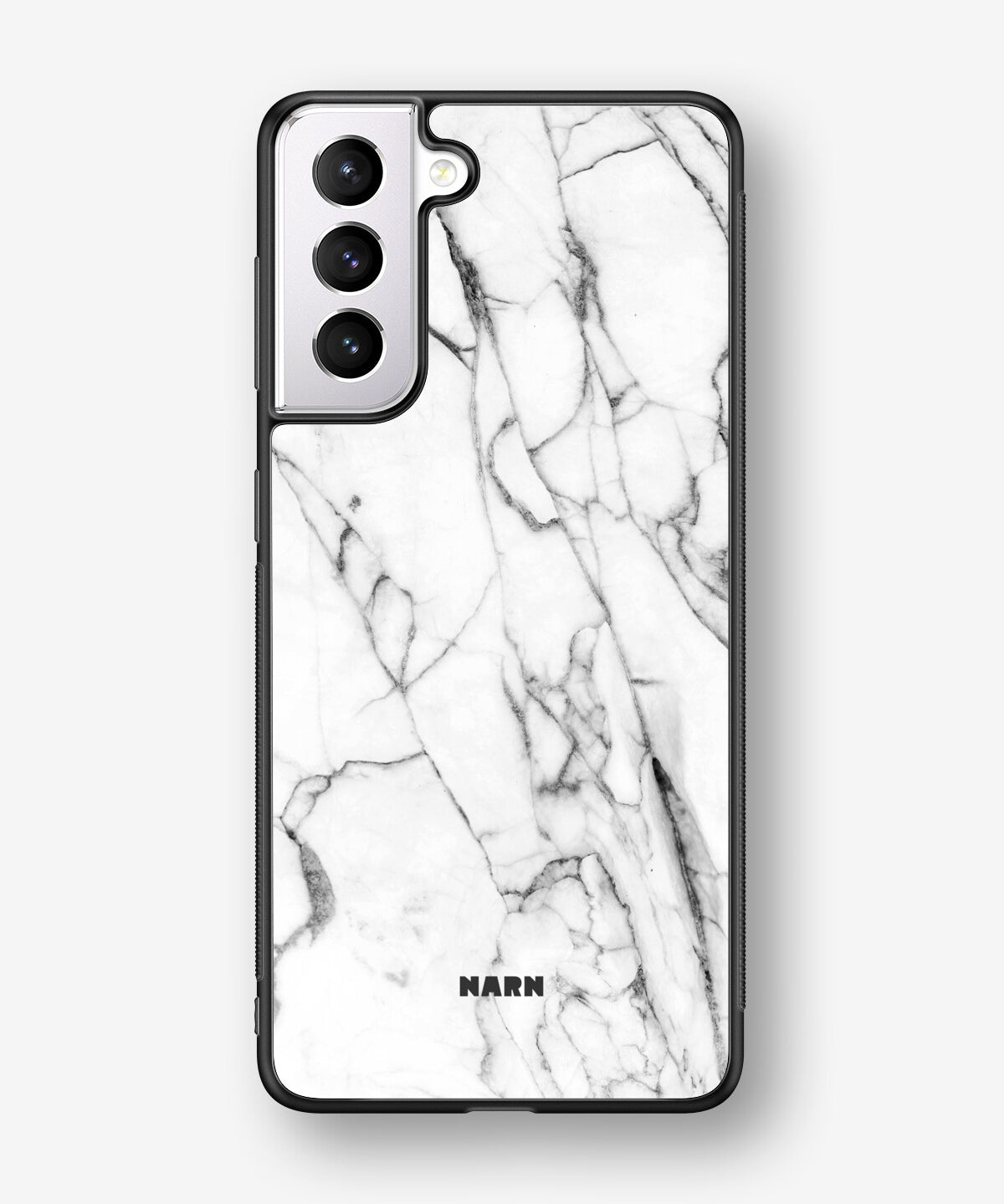 Samsung Galaxy S21 FE Hard Case – Milky Marble - View 1