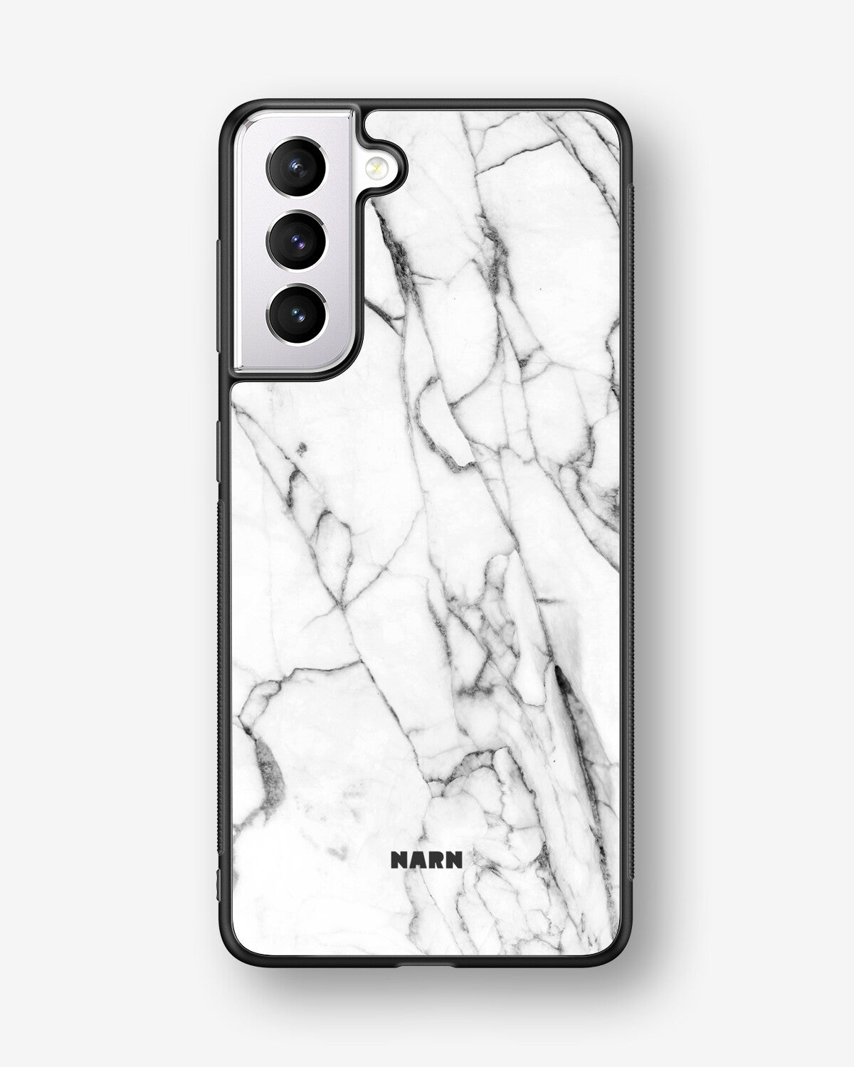 Samsung Galaxy S21 FE Hard Case – Milky Marble - View 1
