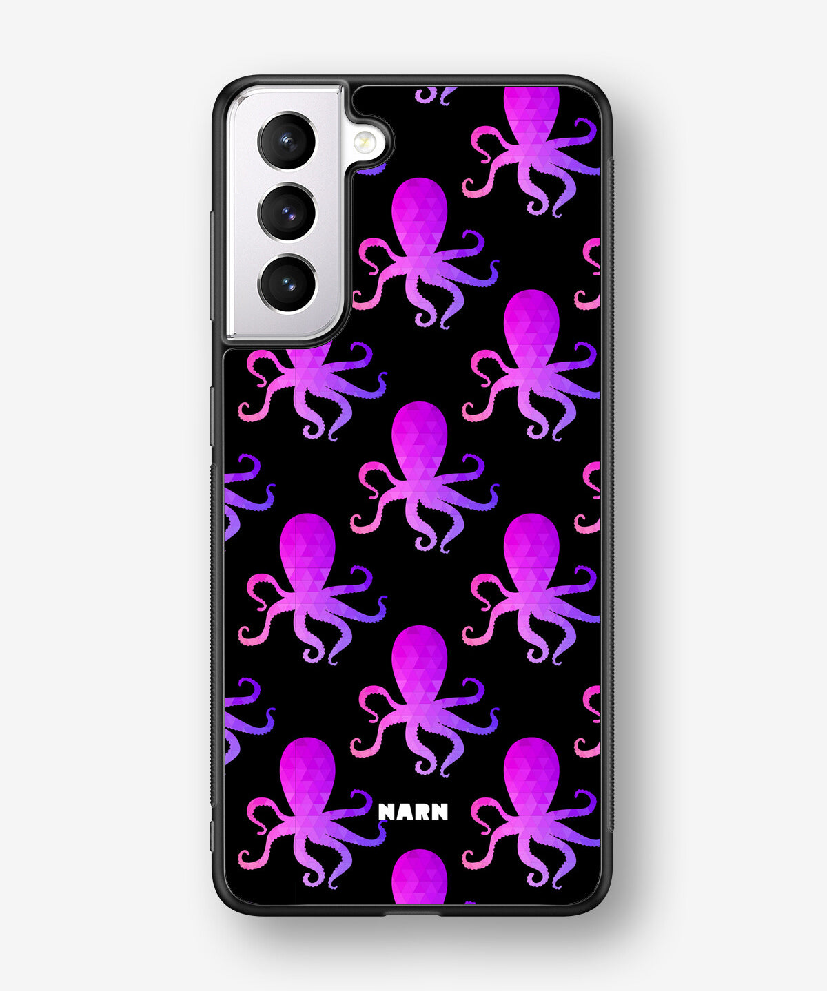 Samsung Galaxy S21 FE Hard Case – Octopus Pattern - View 1