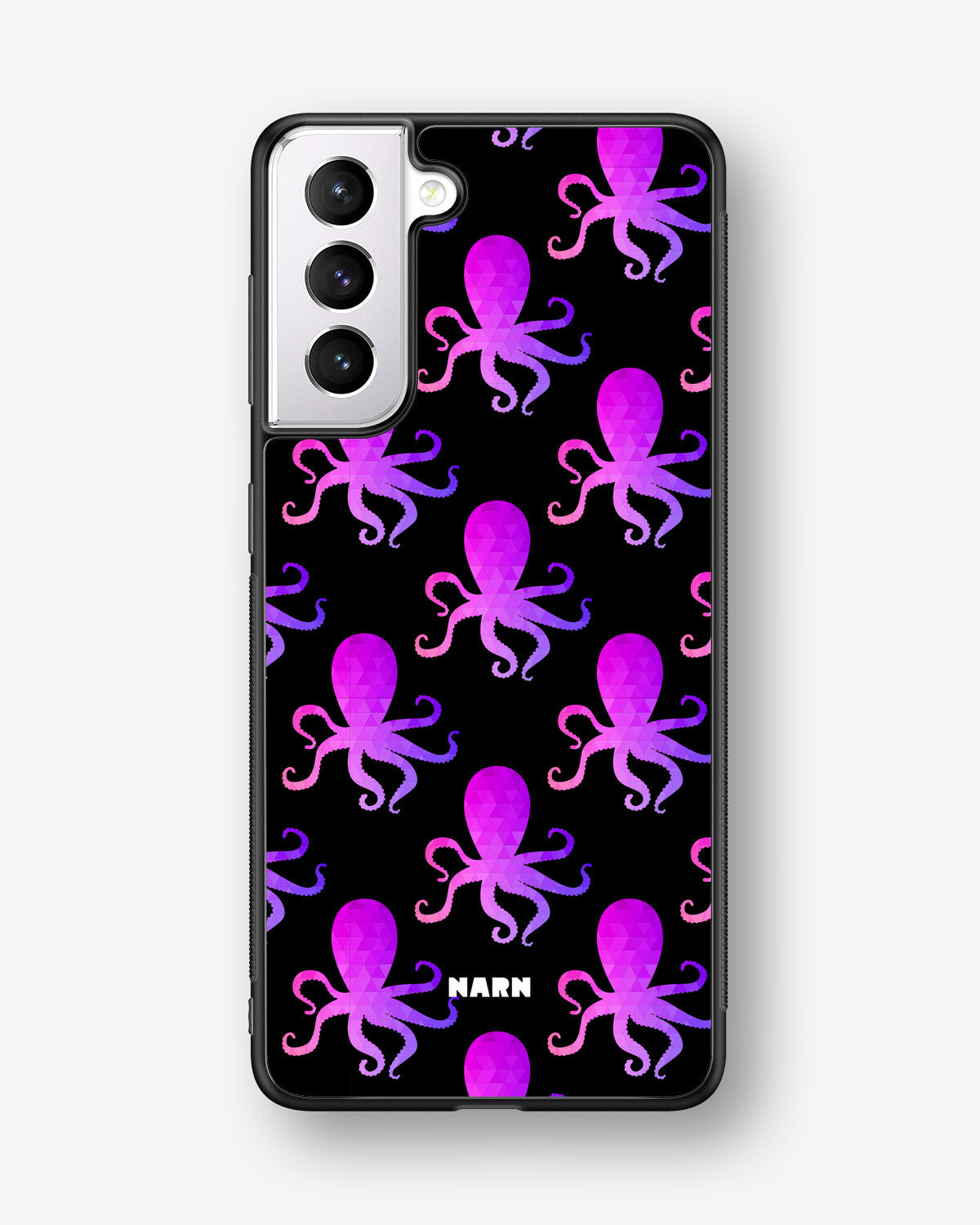 Samsung Galaxy S21 FE Hard Case – Octopus Pattern - View 1