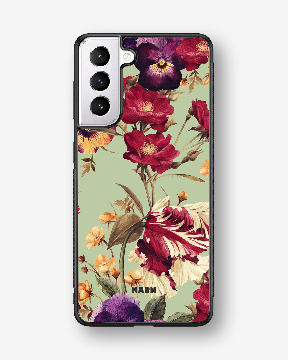 Samsung Galaxy S21 FE Hard Case – Pansy Pansy - View 1