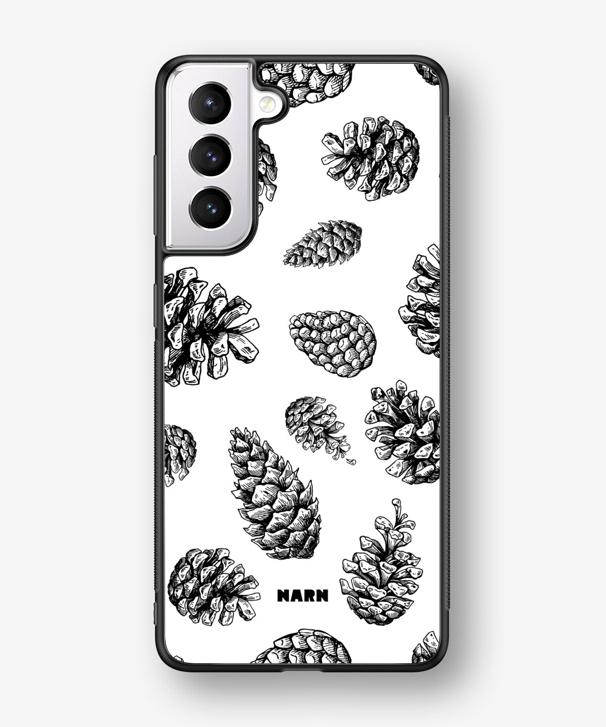 Samsung Galaxy S21 FE Hard Case – Pine Cones - View 1