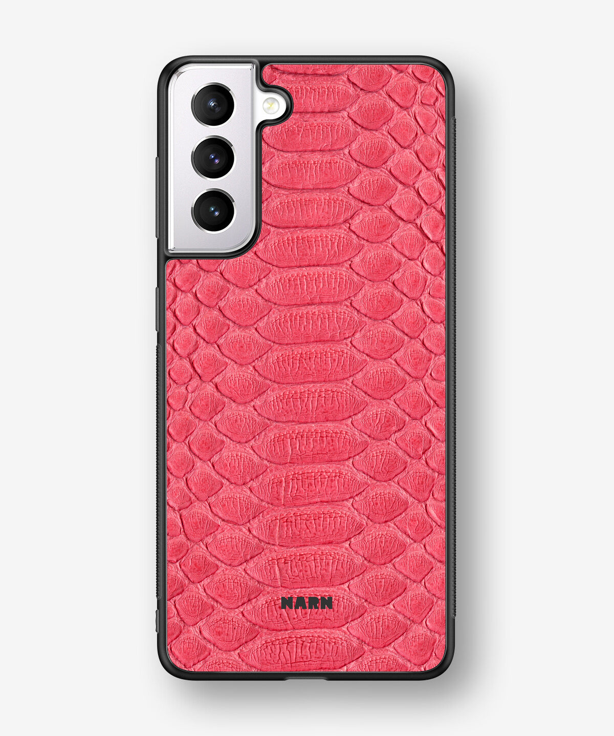 Samsung Galaxy S21 FE Hard Case – Pink Snake - View 1