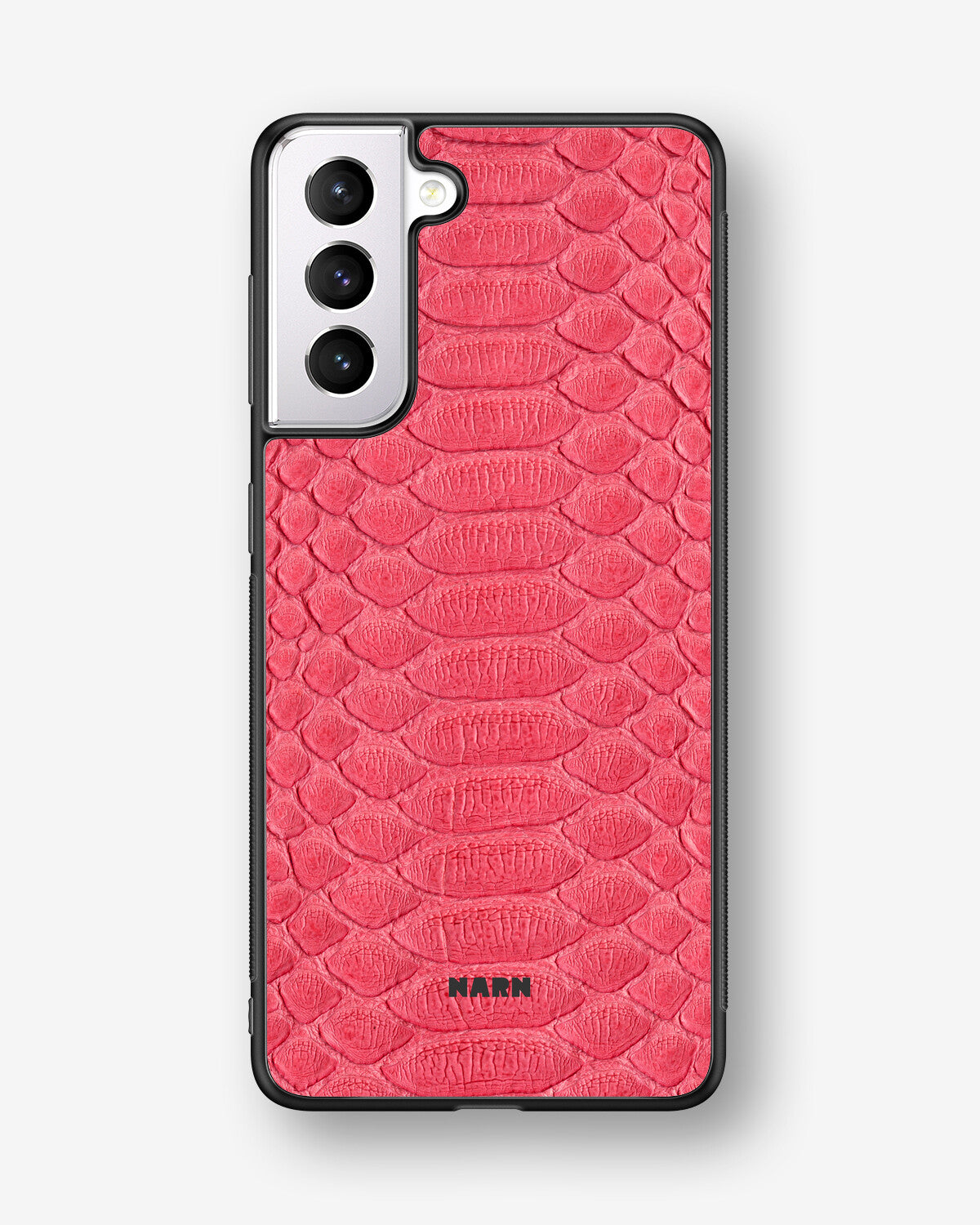 Samsung Galaxy S21 FE Hard Case – Pink Snake - View 1