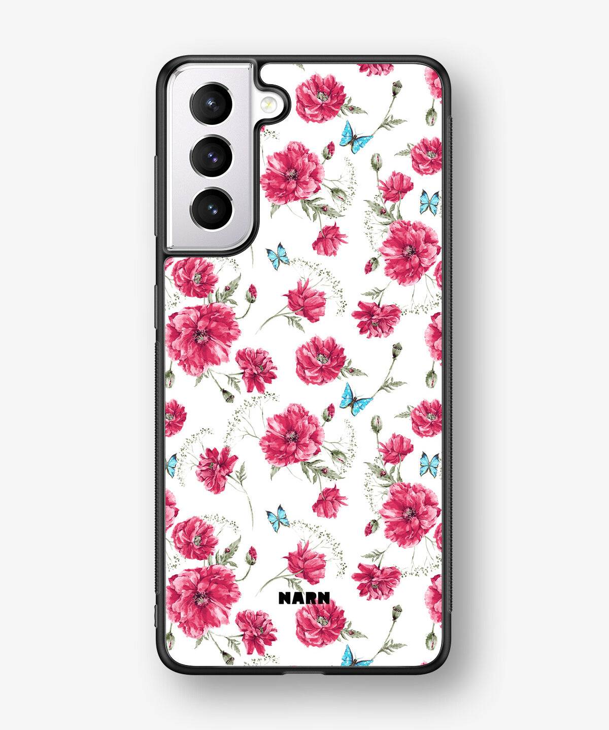 Samsung Galaxy S21 FE Hard Case – Poppies in Bloom - View 1
