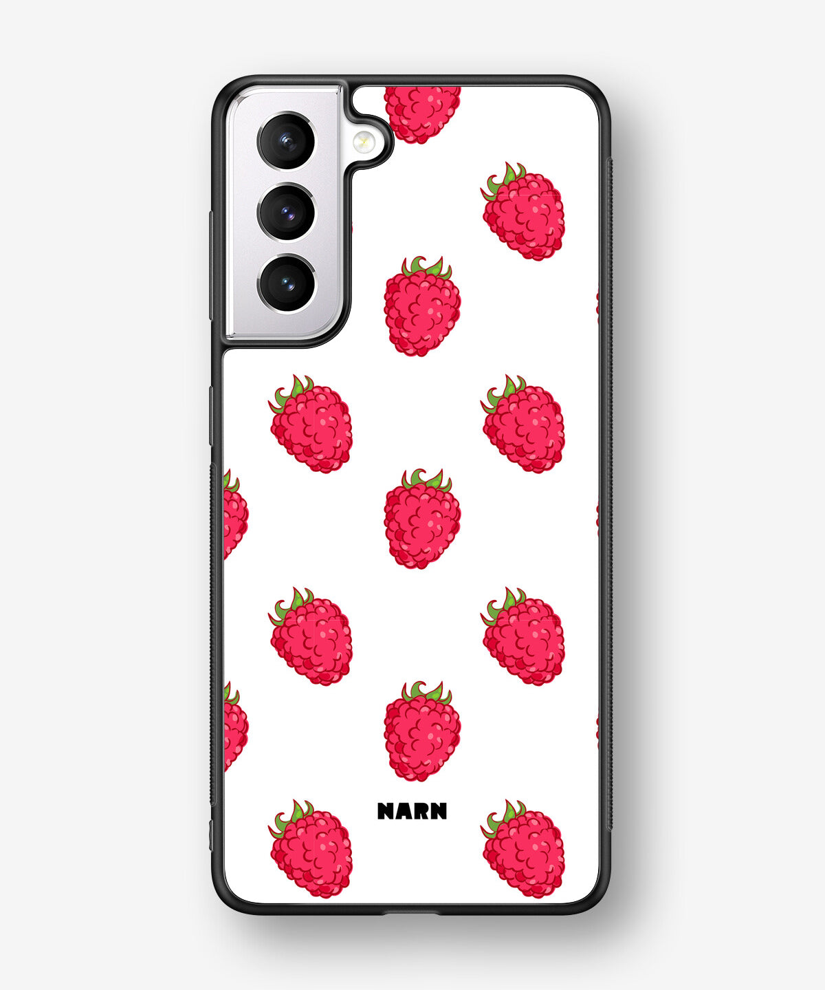 Samsung Galaxy S21 FE Hard Case – Raspberry Bliss - View 1