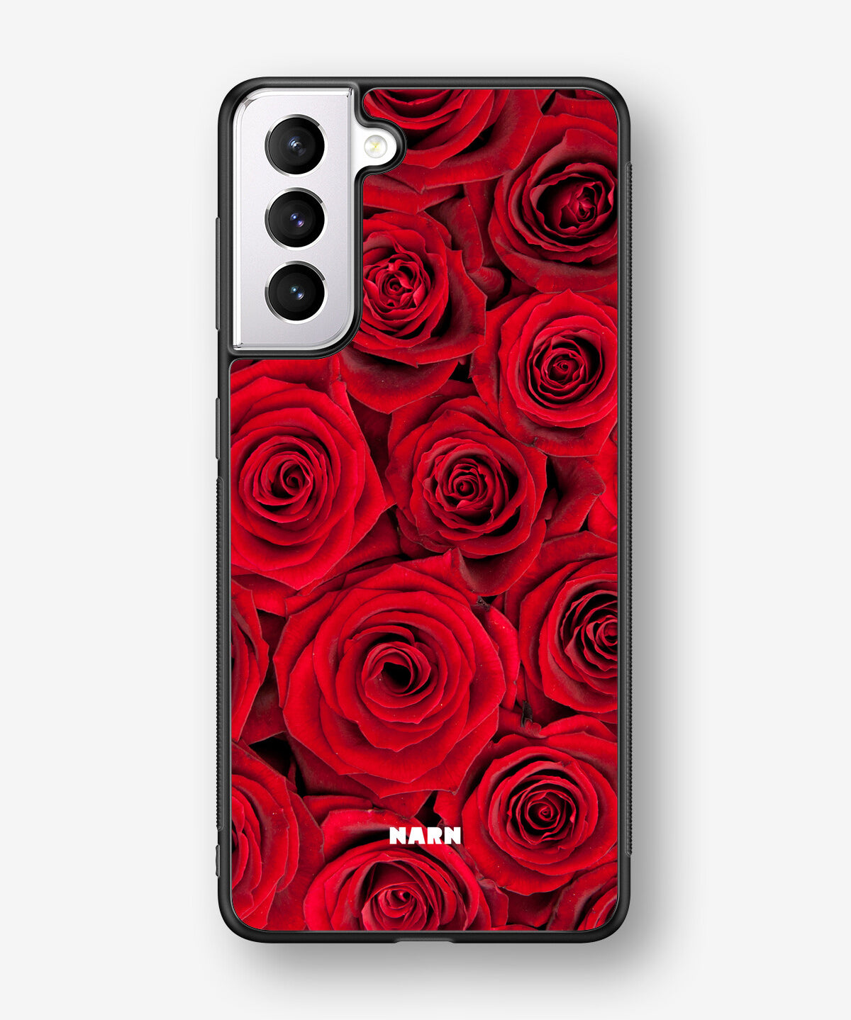 Samsung Galaxy S21 FE Hard Case – Red Roses - View 1