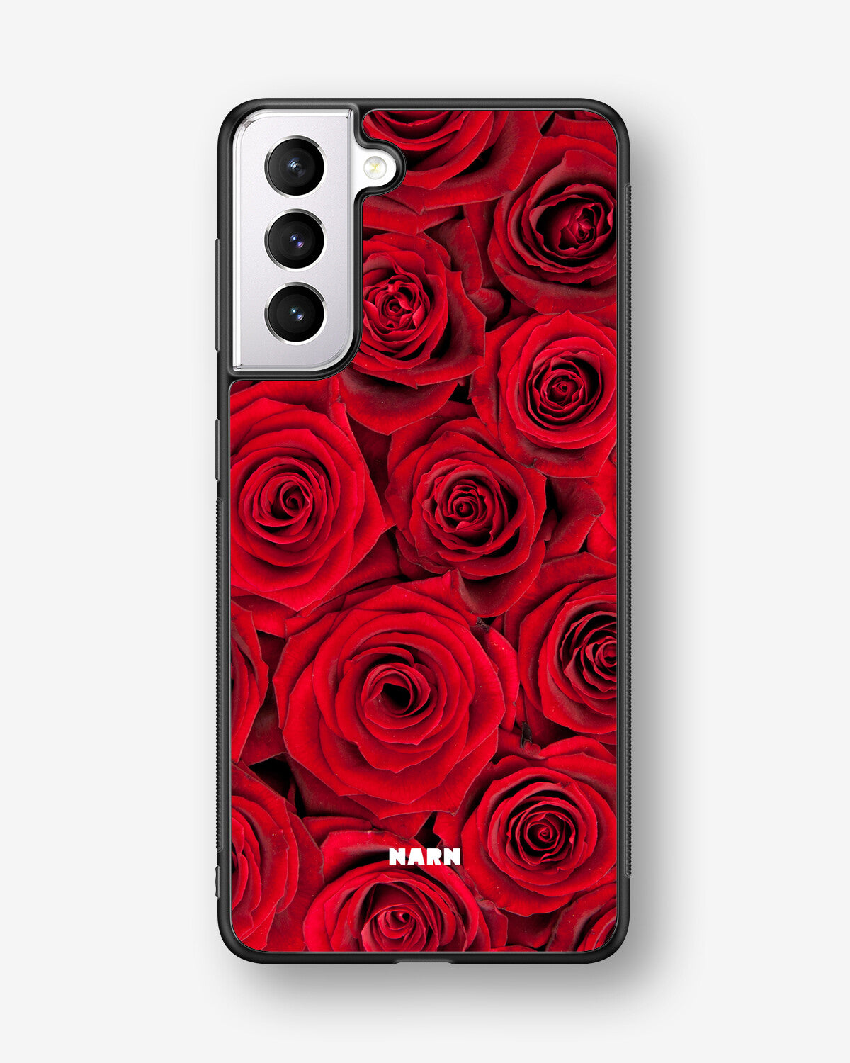 Samsung Galaxy S21 FE Hard Case – Red Roses - View 1