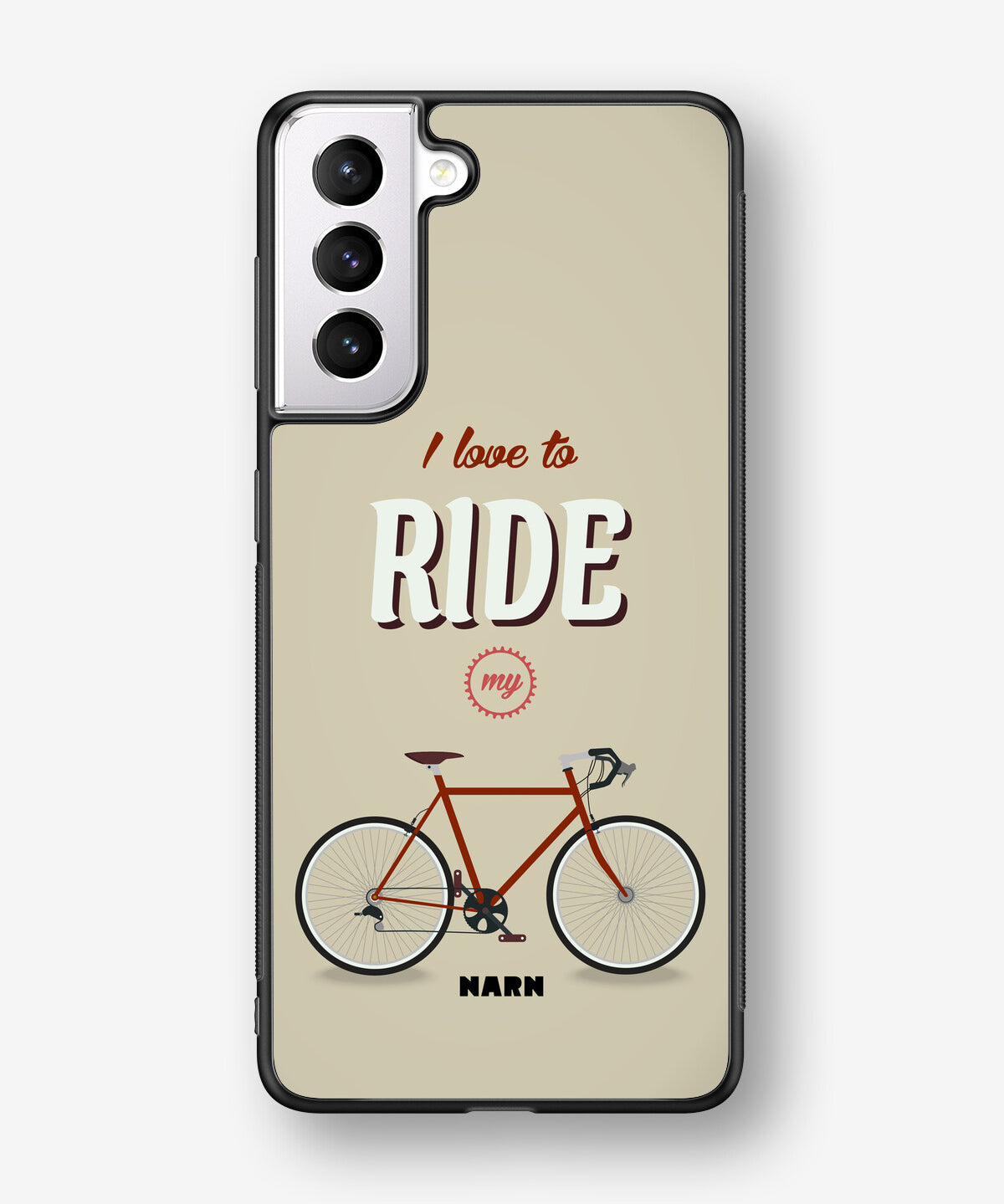 Samsung Galaxy S21 FE Hard Case – Ride My Bicycle - View 1
