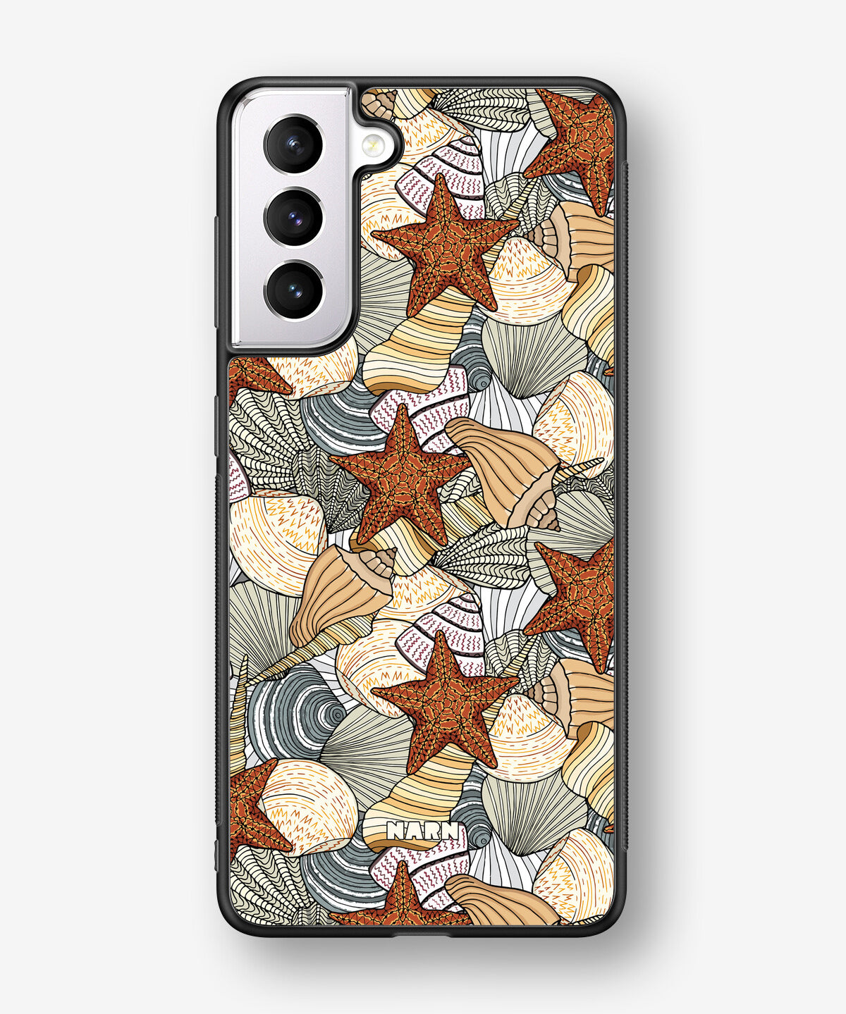 Samsung Galaxy S21 FE Hard Case – Sea Shells - View 1