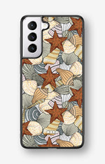 Samsung Galaxy S21 FE Hard Case – Sea Shells - View 1