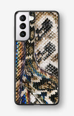 Samsung Galaxy S21 FE Hard Case – Shining Snakeskin - View 1