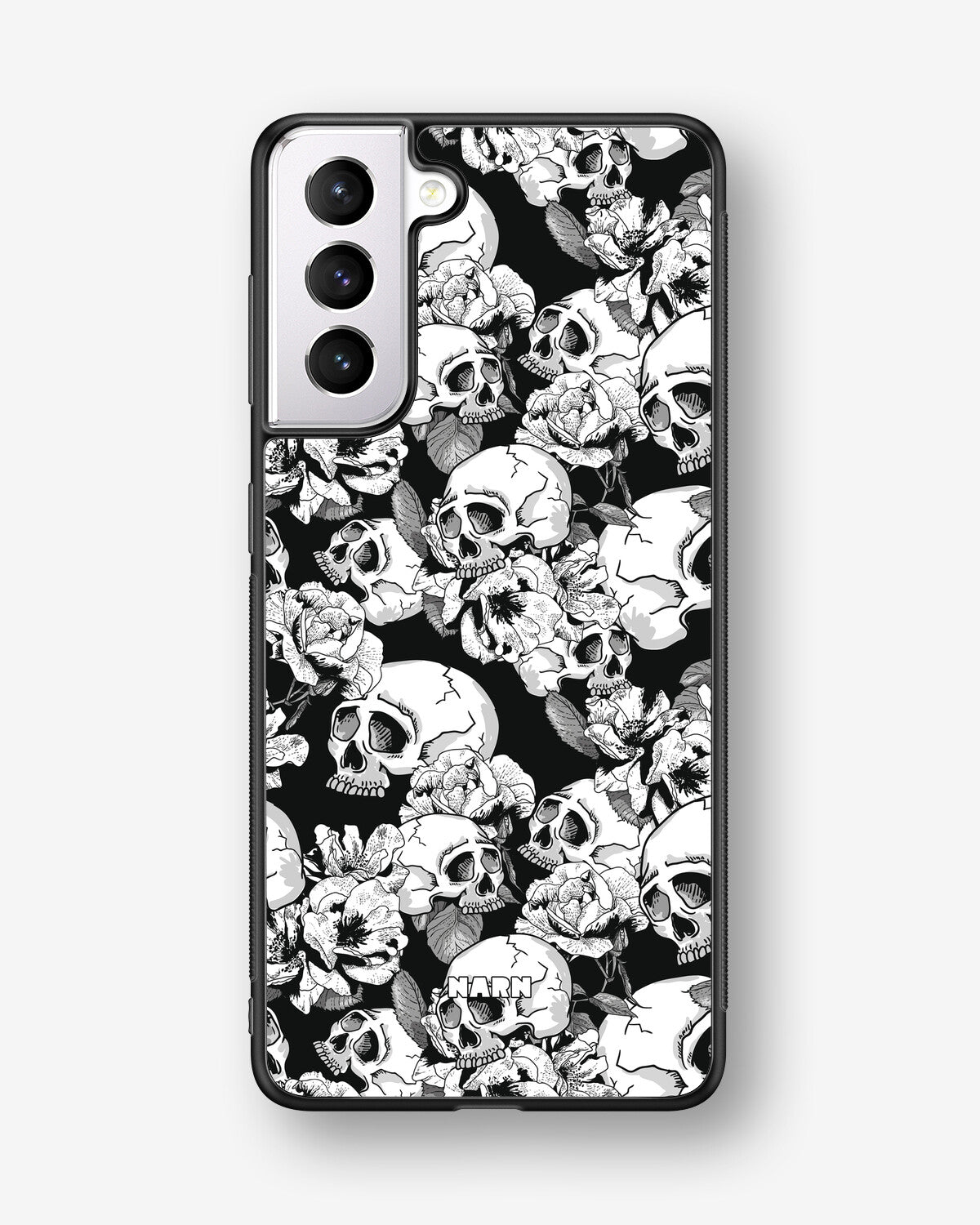 Samsung Galaxy S21 FE Hard Case – Skull Garden - View 1