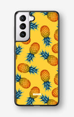 Samsung Galaxy S21 FE Hard Case – Sunny Pineapple - View 1