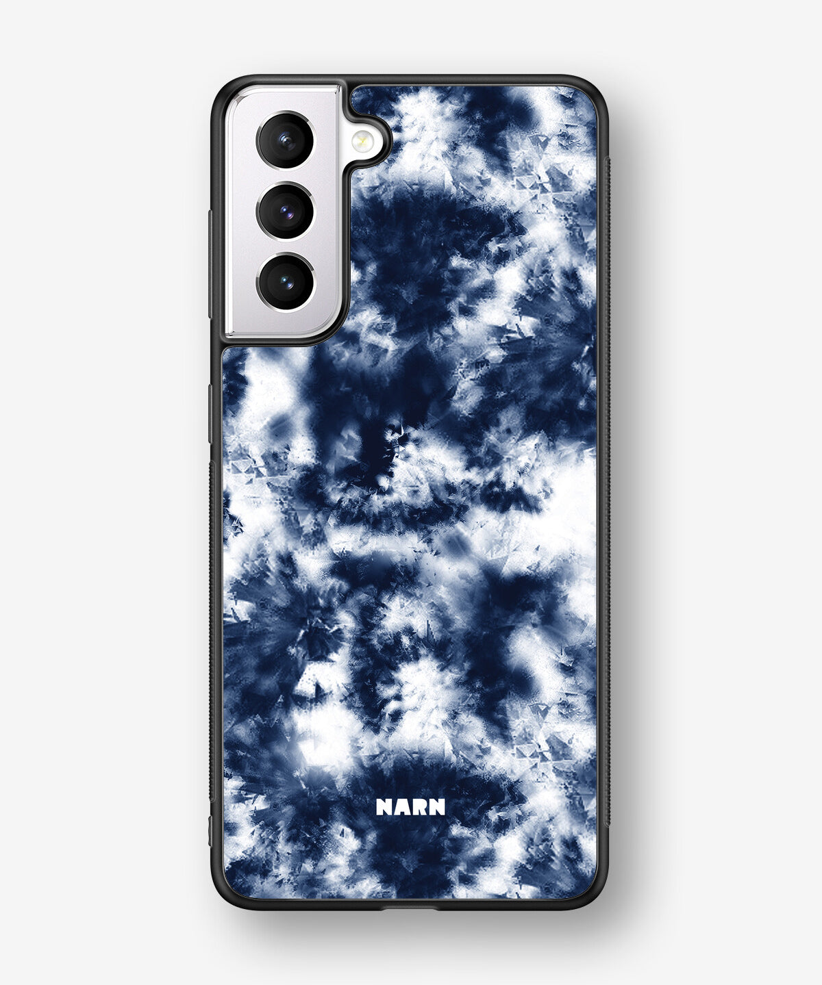 Samsung Galaxy S21 FE Hard Case – Tie Dye Blue - View 1