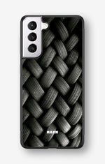 Samsung Galaxy S21 FE Hard Case – Tires Wall - View 1