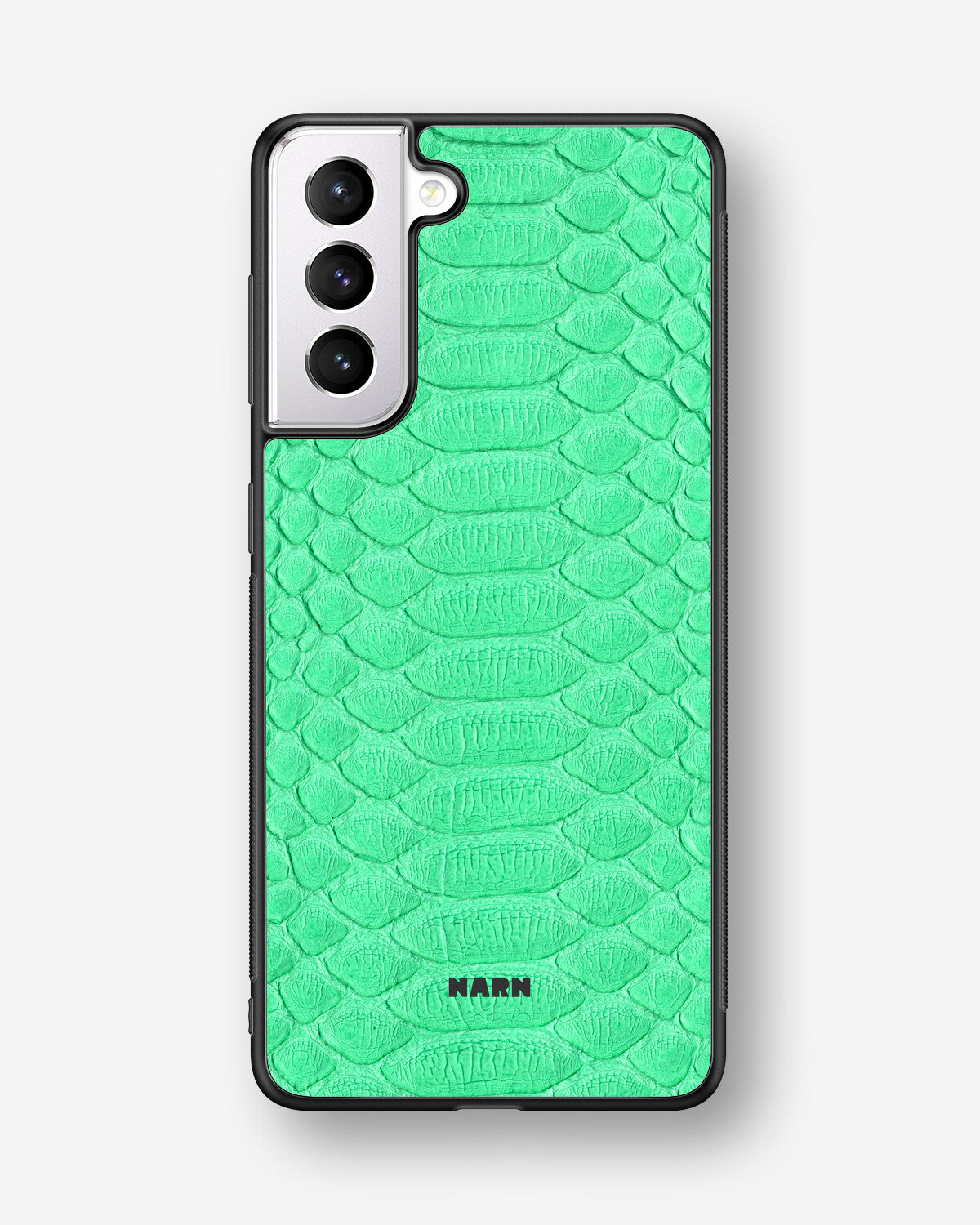 Samsung Galaxy S21 FE Hard Case – Turquoise Snake - View 1