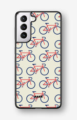 Samsung Galaxy S21 FE Hard Case – Vintage Bicycle - View 1