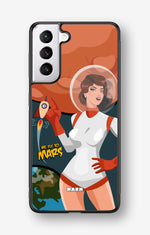 Samsung Galaxy S21 FE Hard Case – We Fly To Mars - View 1