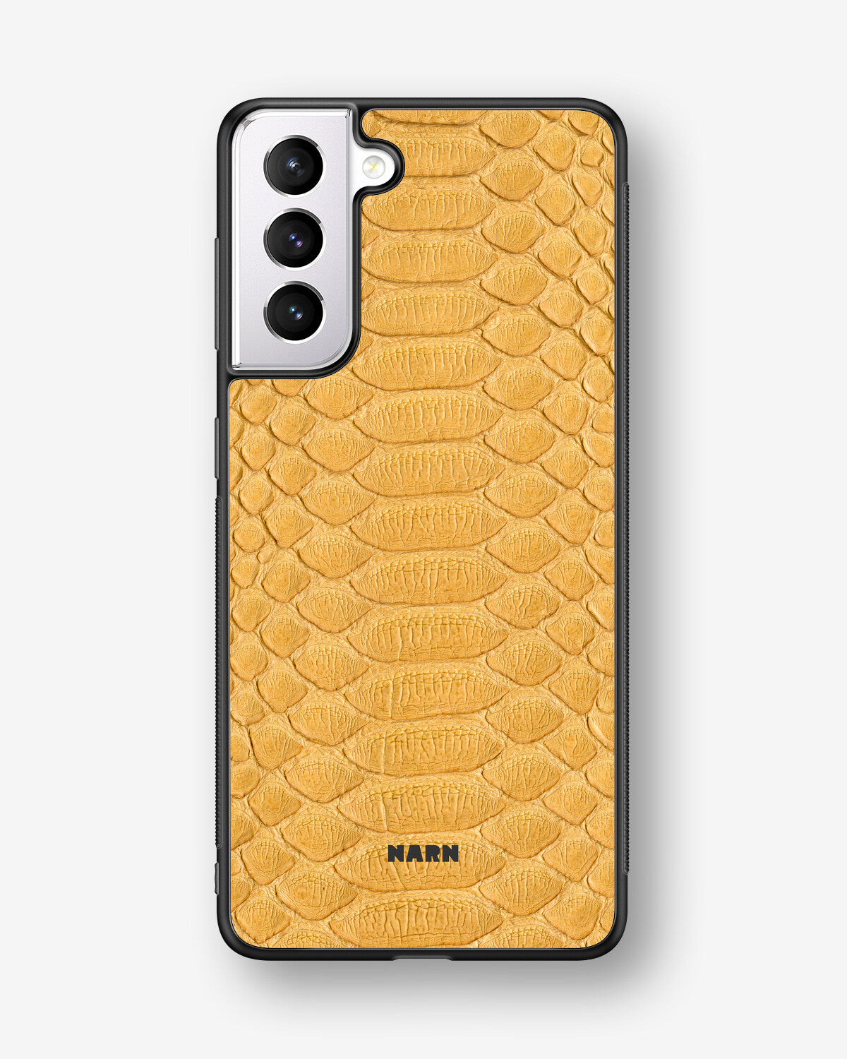 Samsung Galaxy S21 FE Hard Case – Yellow Snake - View 1