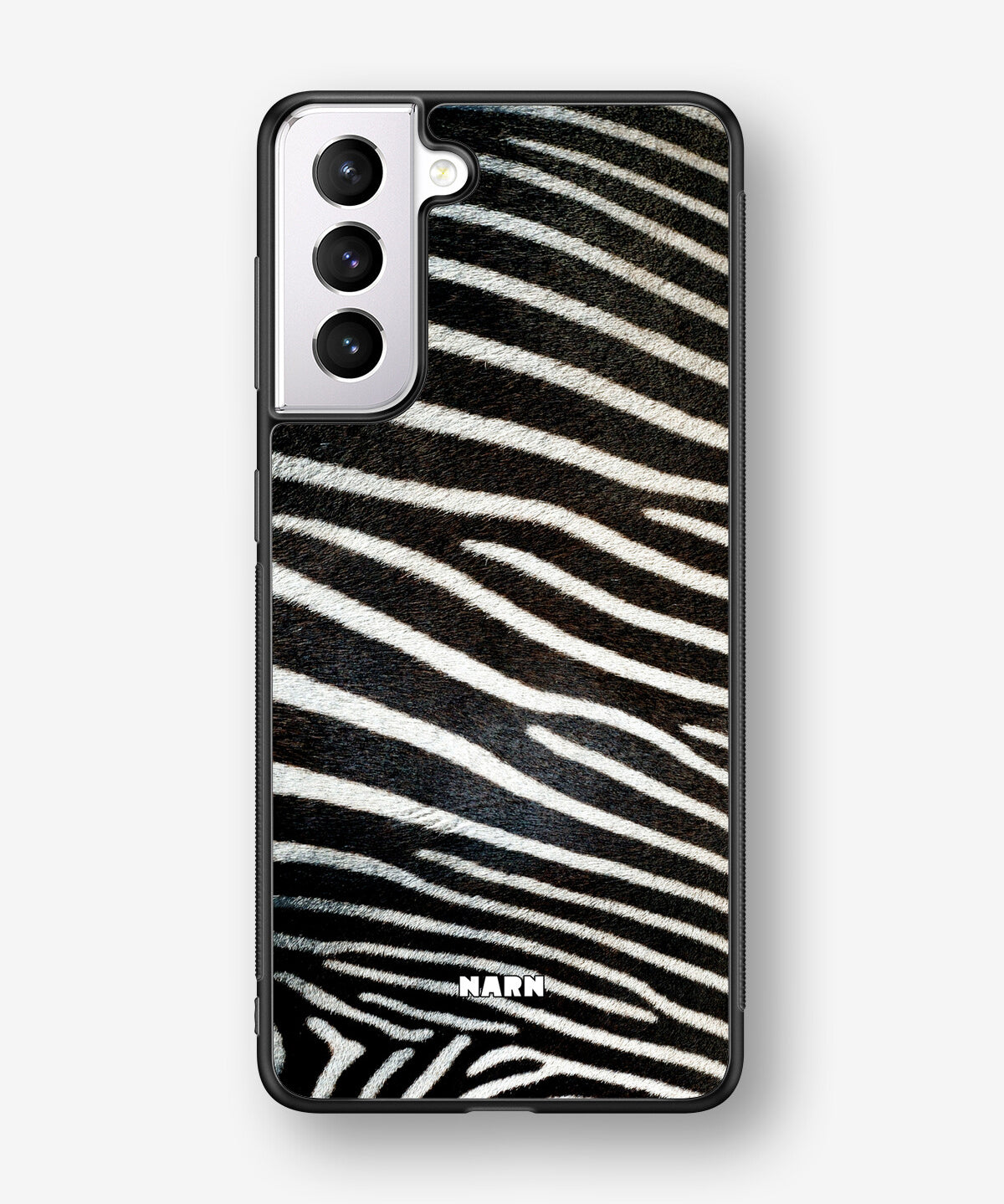 Samsung Galaxy S21 FE Hard Case – Zebra Stripe - View 1