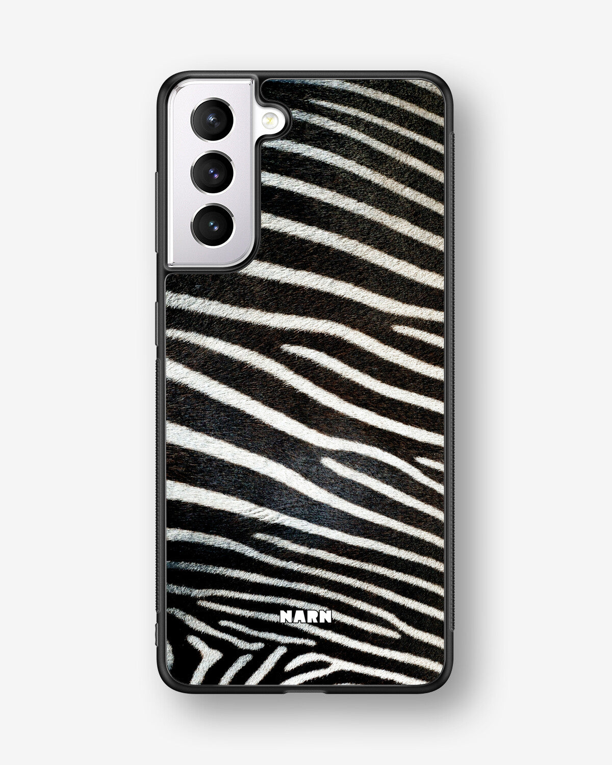Samsung Galaxy S21 FE Hard Case – Zebra Stripe - View 1