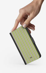 Samsung Galaxy S21 FE Wallet Case - Matcha Lines - View 2
