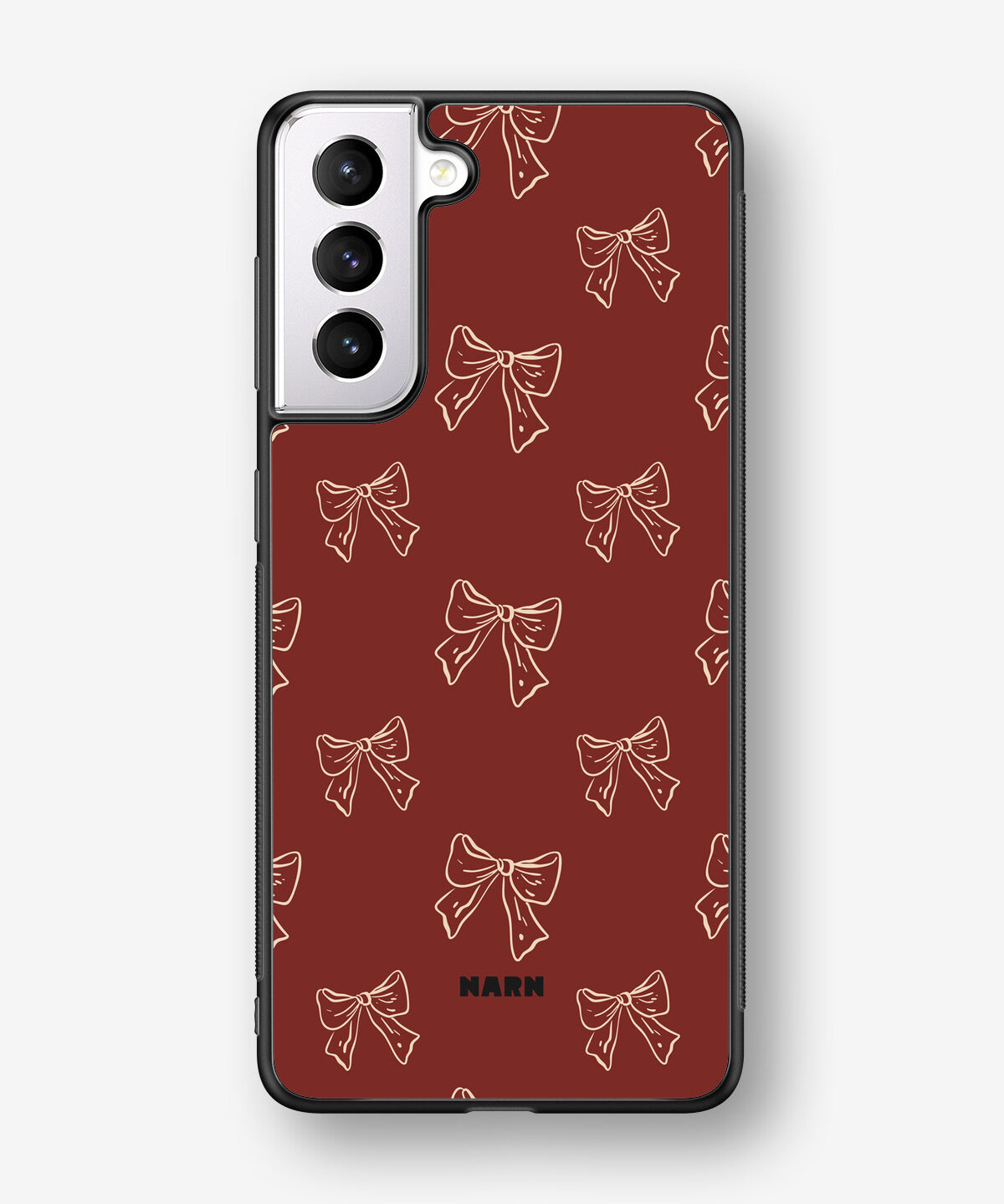 Samsung Galaxy S21 Hard Case – Cherry Bows - View 1