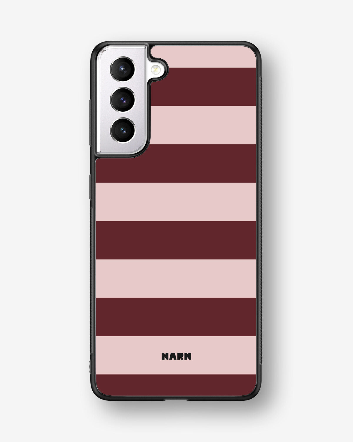 Samsung Galaxy S21 Hard Case – Cranberry Stripe - View 1