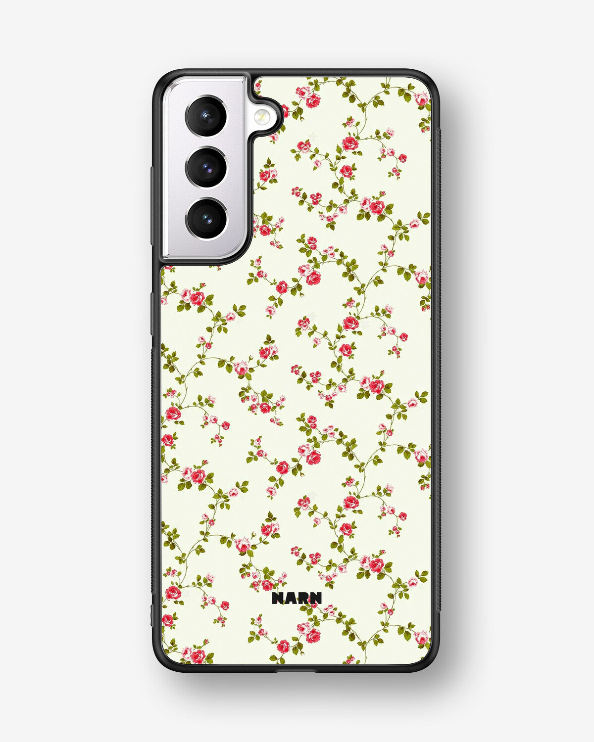 Samsung Galaxy S21 Hard Case – Vintage Rose - View 1
