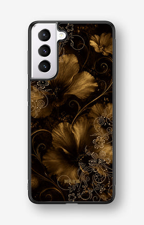 Samsung Galaxy S21 Plus Hard Case – Bloom Noir - View 1