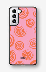 Samsung Galaxy S21 Plus Hard Case – Candy Swirl - View 1