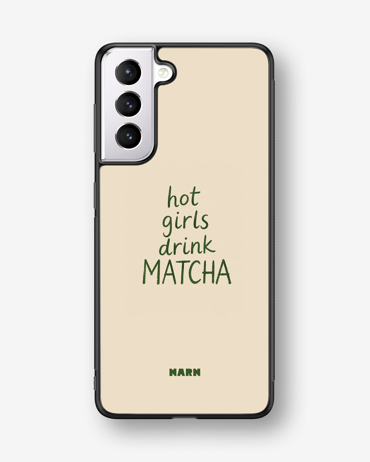 Samsung Galaxy S21 Plus Hard Case – Drink Matcha - View 1
