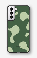 Samsung Galaxy S21 Plus Hard Case – Green Blend - View 1